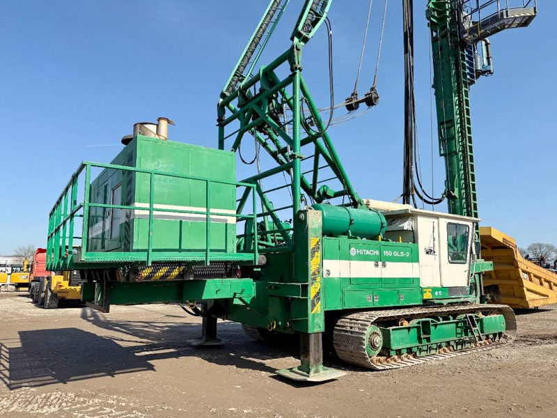 Hitachi KH150GLS-2 - 30.3m Drill / Powerpack / Hydr Tracks - Drilling rig: picture 4 Hitachi KH150GLS-2 - 30.3m Drill / Powerpack / Hydr Tracks - Drilling rig: picture 4