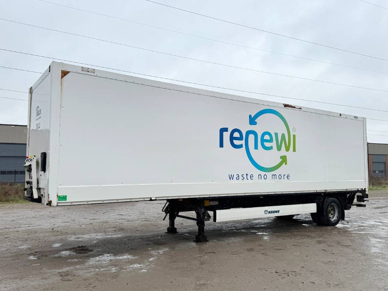 Krone SEK 10 - Tailgate / Forced Steering - Closed box semi-trailer: picture 1 Krone SEK 10 - Tailgate / Forced Steering - Closed box semi-trailer: picture 1