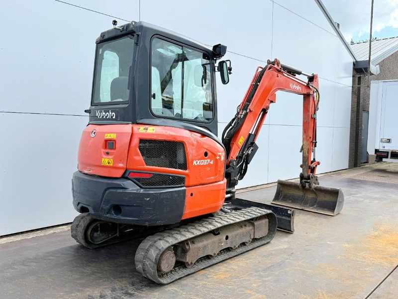 Kubota KX037-4 - Hammer Lines / Quick Coupler - Mini excavator: picture 5 Kubota KX037-4 - Hammer Lines / Quick Coupler - Mini excavator: picture 5