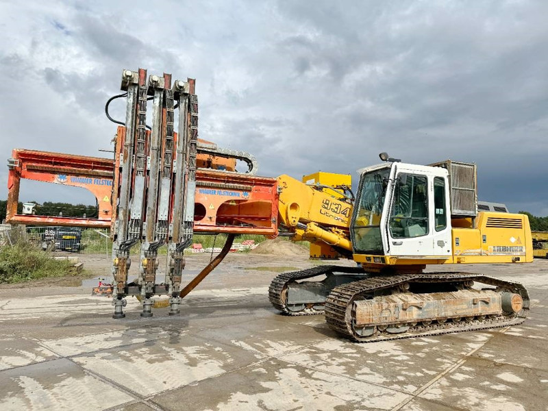 Liebherr R934 HDS Litronic - Wimmer Jura Luna 3.322 Drill - Drilling rig: picture 2 Liebherr R934 HDS Litronic - Wimmer Jura Luna 3.322 Drill - Drilling rig: picture 2