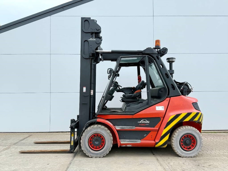 Linde H60T-03 - Duplex / Side Shift / German Machine - LPG forklift: picture 3 Linde H60T-03 - Duplex / Side Shift / German Machine - LPG forklift: picture 3