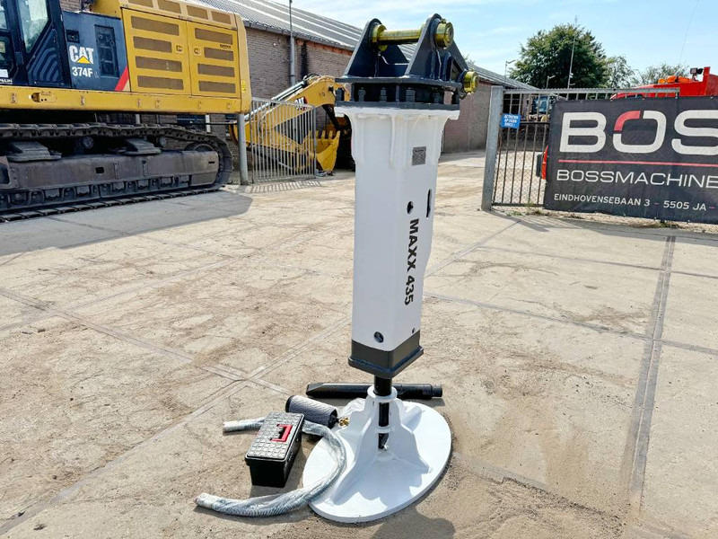 Maxx 435 Hammer (silent)- 6-9ton Machine- backhoe - Hydraulic hammer for Construction machinery: picture 3 Maxx 435 Hammer (silent)- 6-9ton Machine- backhoe - Hydraulic hammer for Construction machinery: picture 3