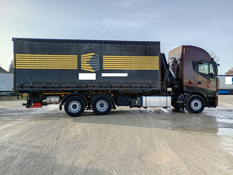 Iveco AS260S42Y/FS CM BDF HIAB 144E-4 HIDUO 12,7 m - Curtainsider truck, Crane truck: picture 2 Iveco AS260S42Y/FS CM BDF HIAB 144E-4 HIDUO 12,7 m - Curtainsider truck, Crane truck: picture 2