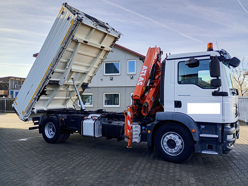 MAN TGM 18.290 - Tipper, Crane truck: picture 1 MAN TGM 18.290 - Tipper, Crane truck: picture 1