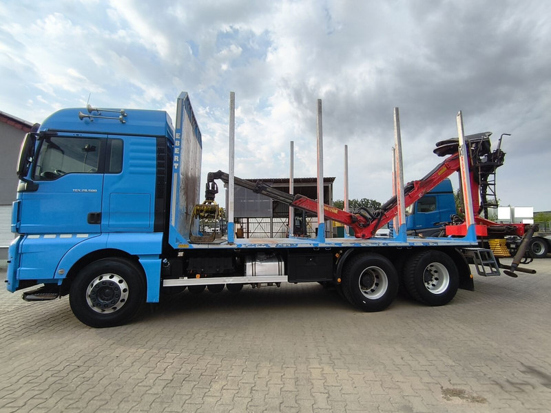 MAN TGX 26.500 Holz-LKW Euro6 6x4 Holztransporter m Palfinger (16) - Timber truck, Crane truck: picture 5 MAN TGX 26.500 Holz-LKW Euro6 6x4 Holztransporter m Palfinger (16) - Timber truck, Crane truck: picture 5