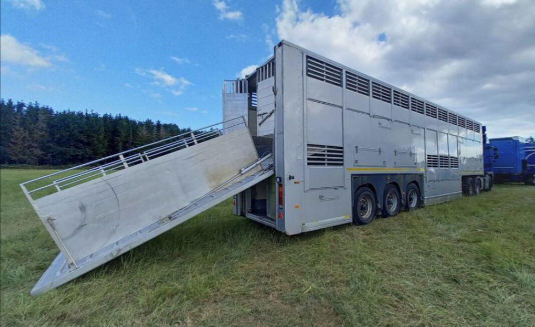 Gray and Adams Gadd3 / Works Great / Hydraulic / 2 Levels - Livestock semi-trailer: picture 2 Gray and Adams Gadd3 / Works Great / Hydraulic / 2 Levels - Livestock semi-trailer: picture 2