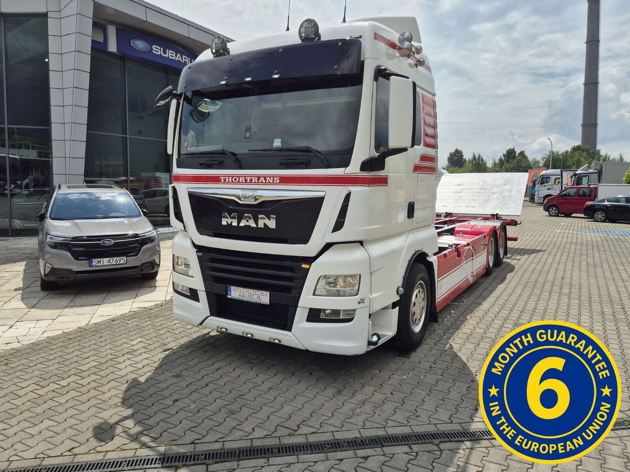 MAN TGX 28 28.420 , 6x2-2 LL + Trailer HFR KM 20 / 1 Owner / E6 /Techni - Container transporter/ Swap body truck: picture 2 MAN TGX 28 28.420 , 6x2-2 LL + Trailer HFR KM 20 / 1 Owner / E6 /Techni - Container transporter/ Swap body truck: picture 2