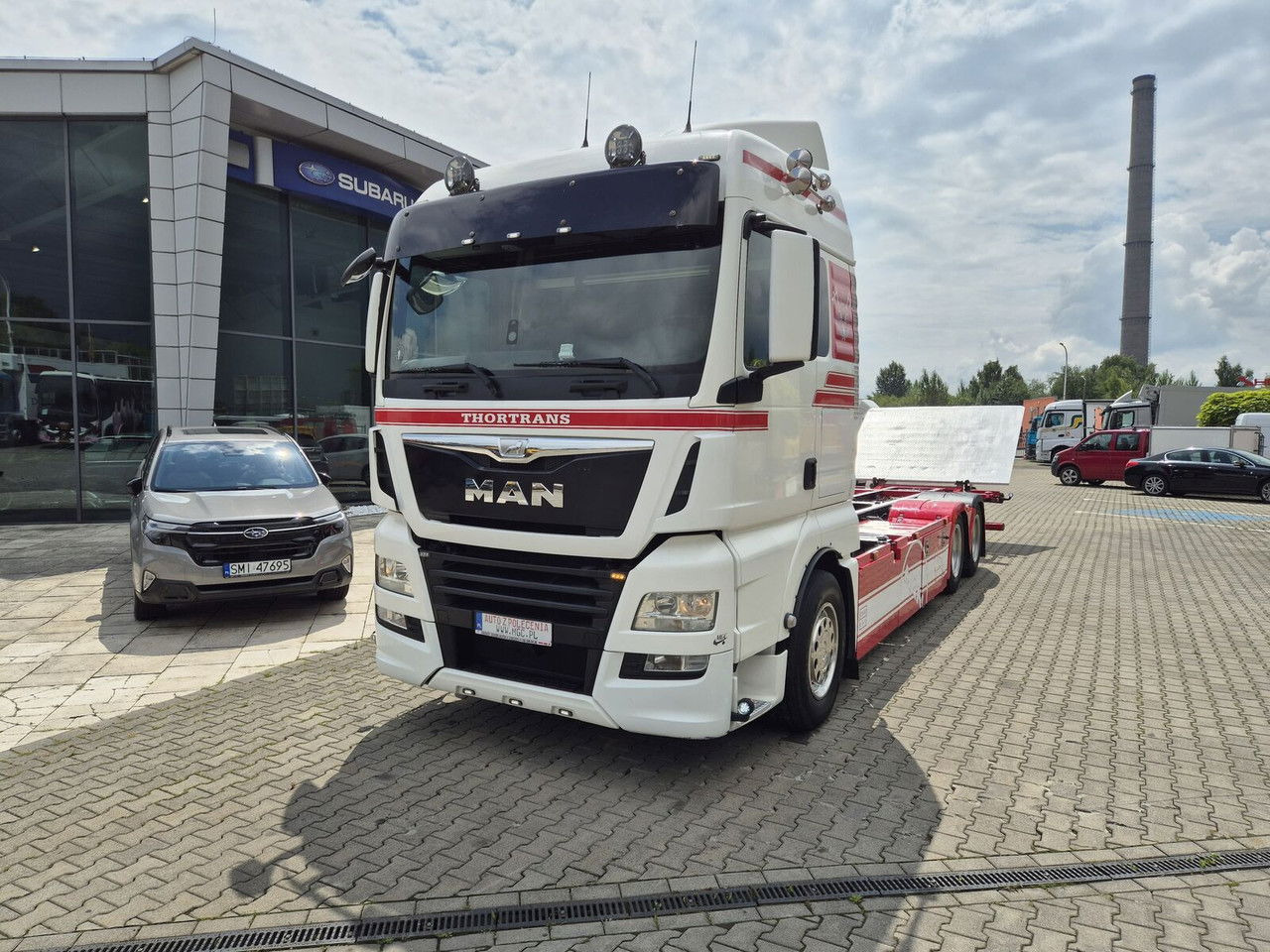MAN TGX 28 28.420 , 6x2-2 LL / Trailer HFR KM 20 / 1 Owner / E6 /Techni - Container transporter/ Swap body truck: picture 2 MAN TGX 28 28.420 , 6x2-2 LL / Trailer HFR KM 20 / 1 Owner / E6 /Techni - Container transporter/ Swap body truck: picture 2