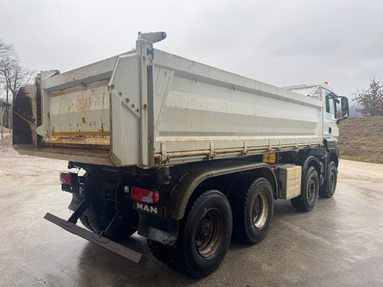 MAN TGS 35.480 8x4 meiller bordmatic tipper - Tipper: picture 4 MAN TGS 35.480 8x4 meiller bordmatic tipper - Tipper: picture 4