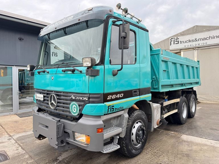 Tipper Mercedes-Benz Actros 2640 K 6x4 meiller tipper - motor brake: picture 1