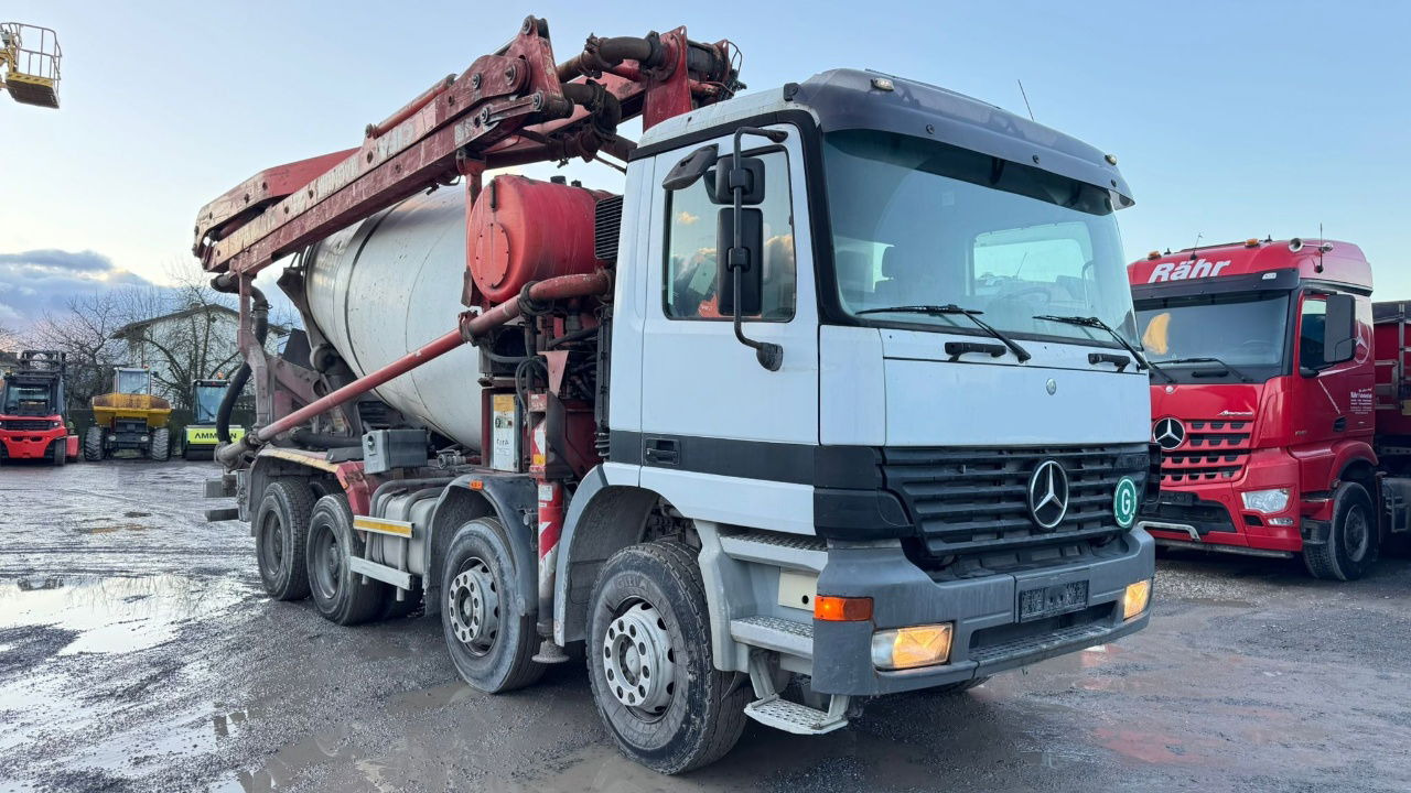 Mercedes-Benz Actros 4140 mixer cifa 9m3 - Cifa pump - 25M - Mixer pump truck: picture 3 Mercedes-Benz Actros 4140 mixer cifa 9m3 - Cifa pump - 25M - Mixer pump truck: picture 3