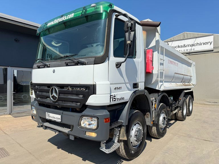 Mercedes-Benz Actros 4141 K 8x6 schwarzmuller mulda tipper - Tipper: picture 1 Mercedes-Benz Actros 4141 K 8x6 schwarzmuller mulda tipper - Tipper: picture 1