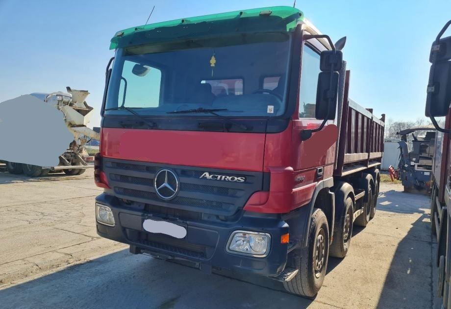Mercedes-Benz Actros 4144 8x4 tipper - 1st owner - Tipper: picture 2 Mercedes-Benz Actros 4144 8x4 tipper - 1st owner - Tipper: picture 2