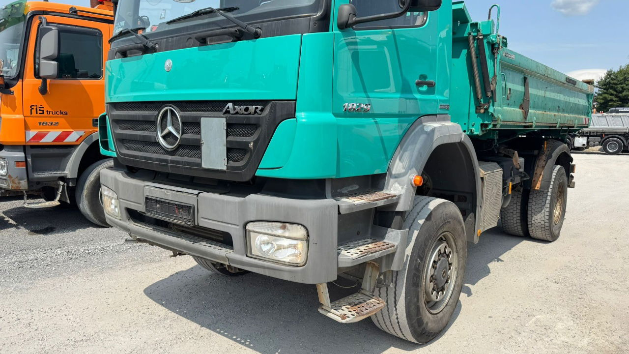 Mercedes-Benz Axor 1829 K 4x4 meiller tipper - Spring - Tipper: picture 2 Mercedes-Benz Axor 1829 K 4x4 meiller tipper - Spring - Tipper: picture 2