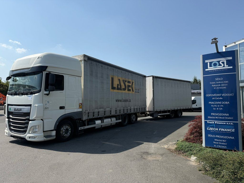 DAF XF440 EURO 6 6x2 + Agrikom - Curtainsider truck: picture 1 DAF XF440 EURO 6 6x2 + Agrikom - Curtainsider truck: picture 1