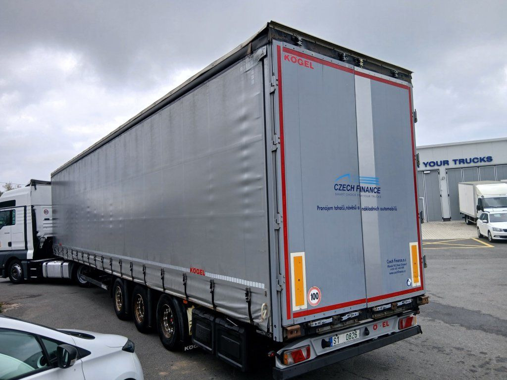 Kögel S24-1 MEGA/lowdeck - Curtainsider semi-trailer: picture 5 Kögel S24-1 MEGA/lowdeck - Curtainsider semi-trailer: picture 5