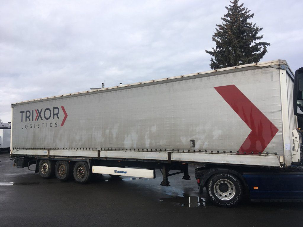 Krone SD Bordwande SAF - Curtainsider semi-trailer: picture 2 Krone SD Bordwande SAF - Curtainsider semi-trailer: picture 2
