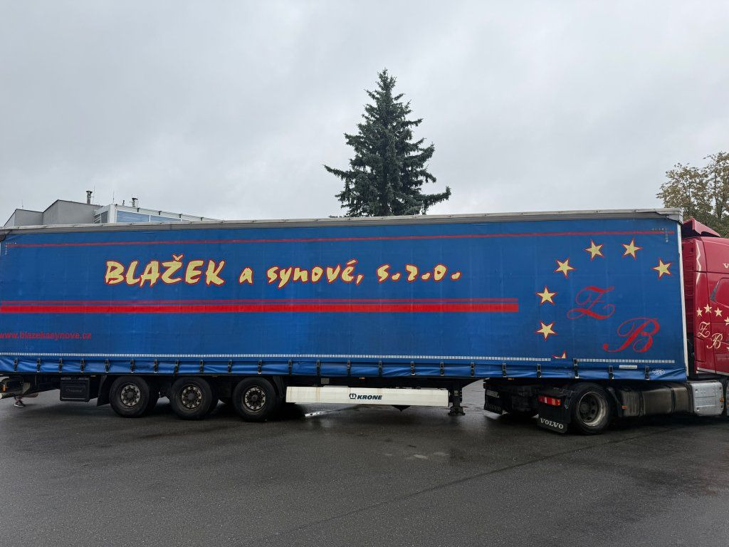 Krone SD MEGA/lowdeck - Curtainsider semi-trailer: picture 2 Krone SD MEGA/lowdeck - Curtainsider semi-trailer: picture 2