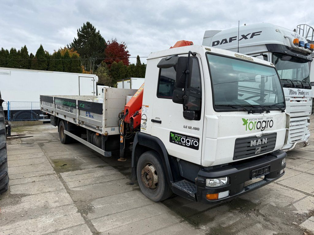 MAN 12.185 EURO 3 Kran UNBEWEGLICH - Crane truck: picture 2 MAN 12.185 EURO 3 Kran UNBEWEGLICH - Crane truck: picture 2