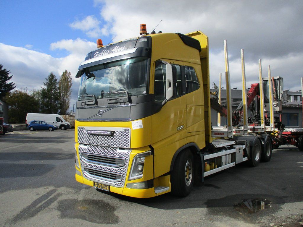 Volvo FH 16 750 6x4 + Fliegl - Timber truck, Crane truck: picture 2 Volvo FH 16 750 6x4 + Fliegl - Timber truck, Crane truck: picture 2