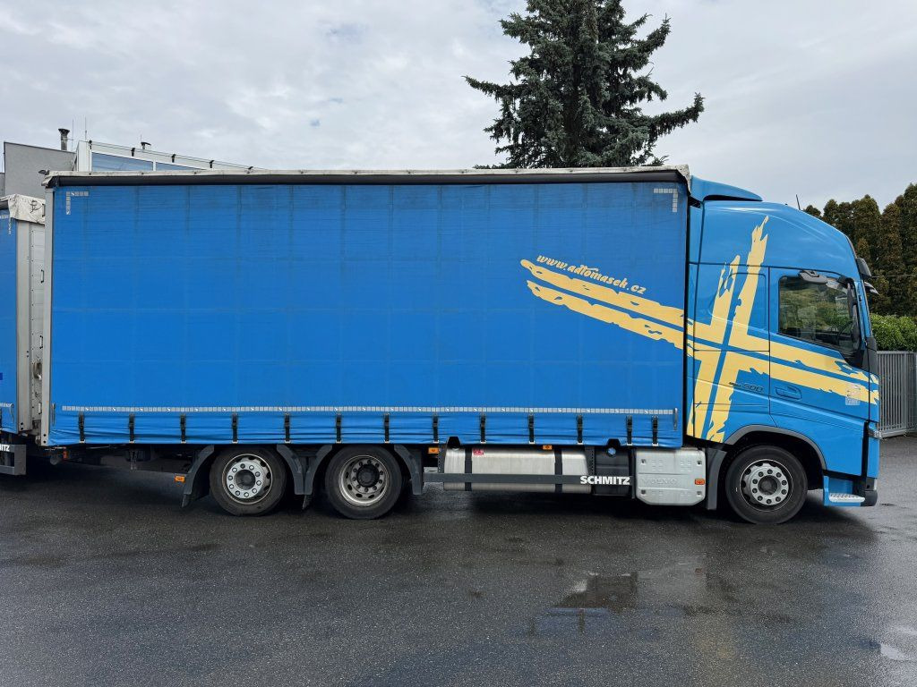 Volvo FH500 6x2 Euro 6 + Schmitz - Curtainsider truck: picture 2 Volvo FH500 6x2 Euro 6 + Schmitz - Curtainsider truck: picture 2
