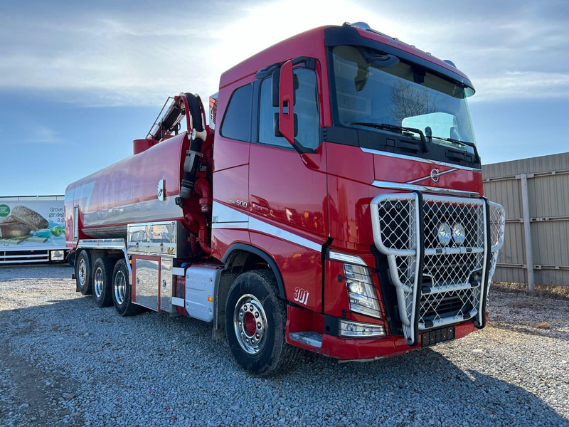 Volvo FH 500 8x4*4 KORP&SON 10000 + 10500 l / VACUUM Vacustar W1600R / PRESSURE Uraca KF716 - 350 l/min - 170 bar / TULOSSA - Vacuum truck: picture 2 Volvo FH 500 8x4*4 KORP&SON 10000 + 10500 l / VACUUM Vacustar W1600R / PRESSURE Uraca KF716 - 350 l/min - 170 bar / TULOSSA - Vacuum truck: picture 2