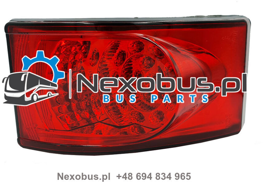 Lampa tył pozycyjna stop Solbus Neoplan Volvo 9700 9800 9900 LED - Tail light for Bus: picture 1 Lampa tył pozycyjna stop Solbus Neoplan Volvo 9700 9800 9900 LED - Tail light for Bus: picture 1