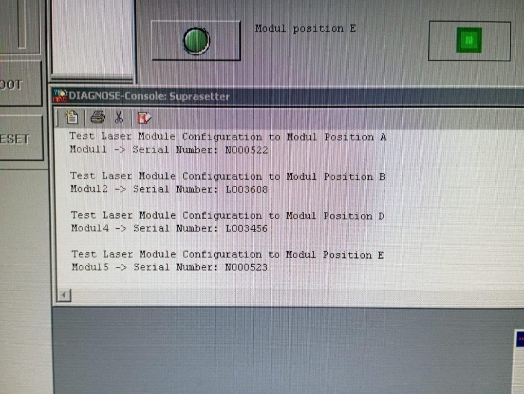 8up thermal ctp Heidelberg Suprasetter 105 with MCL and Prinect Metashooter 11 - Printing machinery: picture 3 8up thermal ctp Heidelberg Suprasetter 105 with MCL and Prinect Metashooter 11 - Printing machinery: picture 3