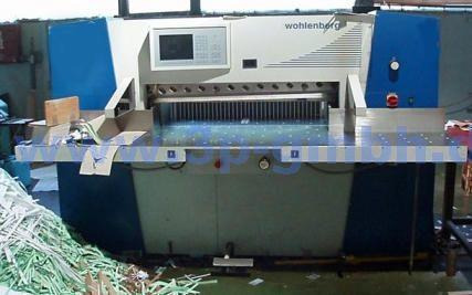 Wohlenberg cut-tec 115 cutting machine - Paper cutting machine: picture 1 Wohlenberg cut-tec 115 cutting machine - Paper cutting machine: picture 1