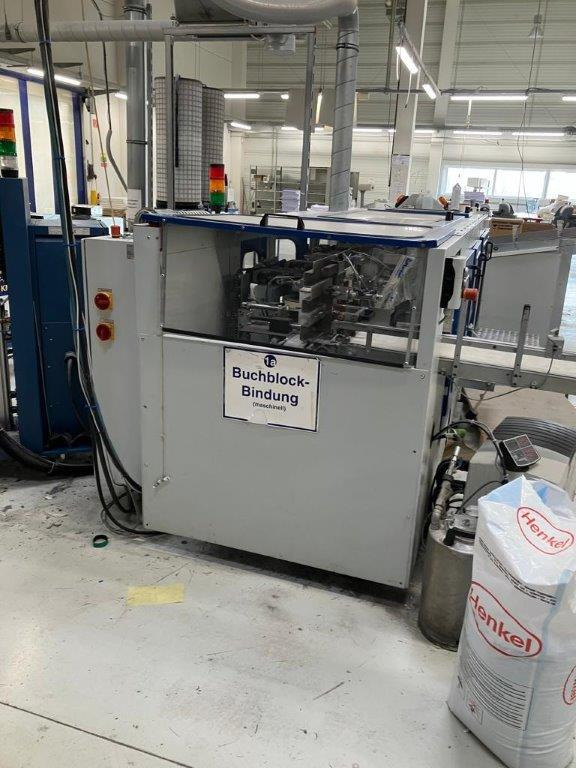 Book on Demand Perfect Binder - spine gluing station DGR Graphic KM 40 - Printing machinery: picture 2 Book on Demand Perfect Binder - spine gluing station DGR Graphic KM 40 - Printing machinery: picture 2