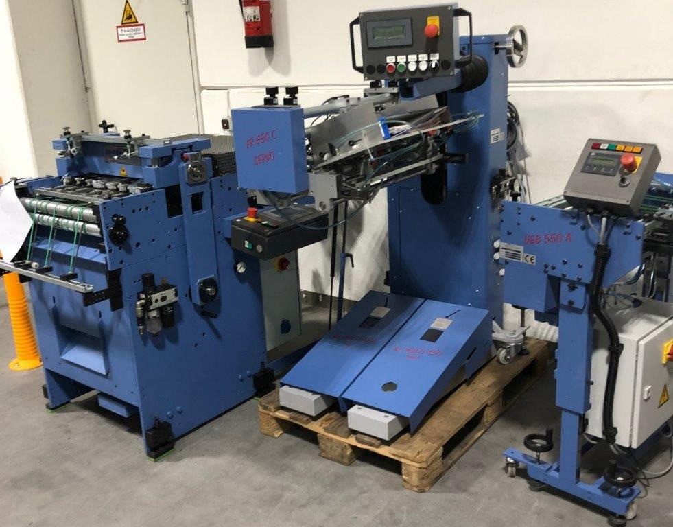 Mobile automatic friction feeder Bograma FR 550 Servo C - Printing machinery: picture 1 Mobile automatic friction feeder Bograma FR 550 Servo C - Printing machinery: picture 1