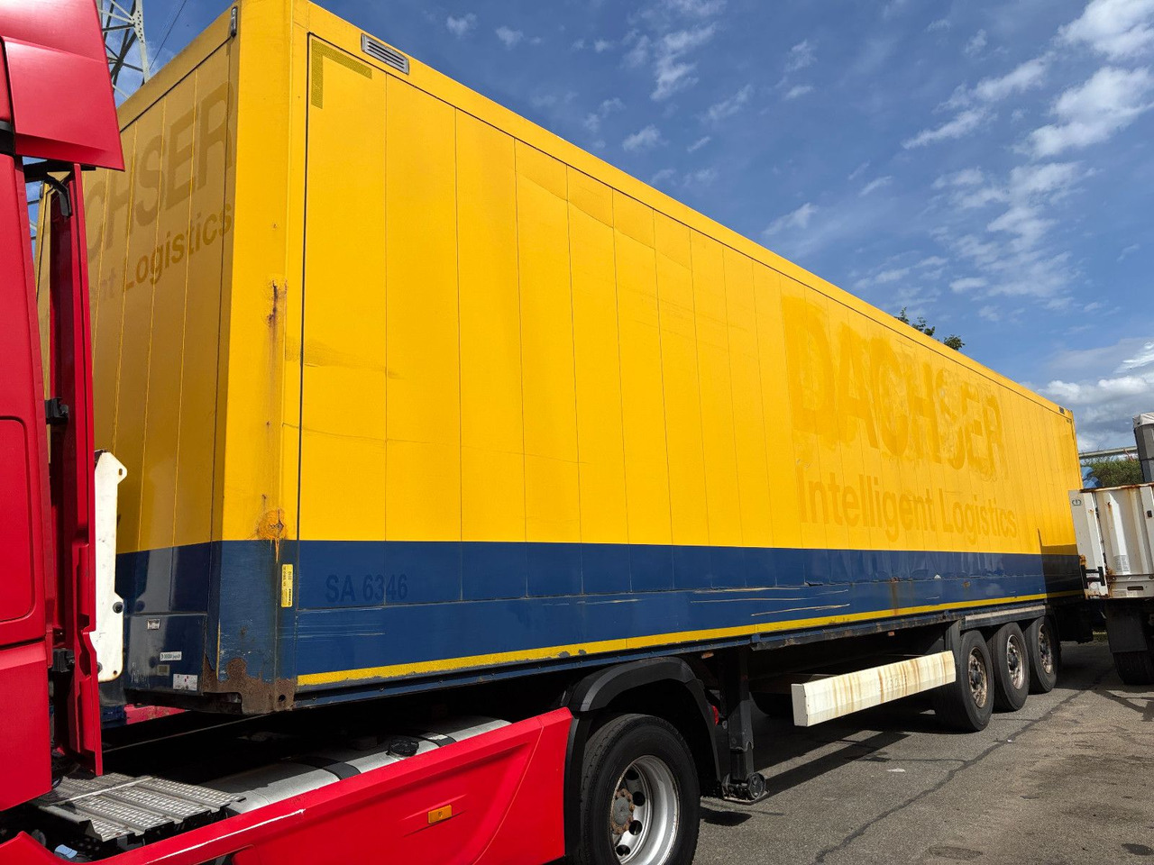 Krone SD Textilkoffer/Luft/Scheibe - Closed box semi-trailer: picture 2 Krone SD Textilkoffer/Luft/Scheibe - Closed box semi-trailer: picture 2