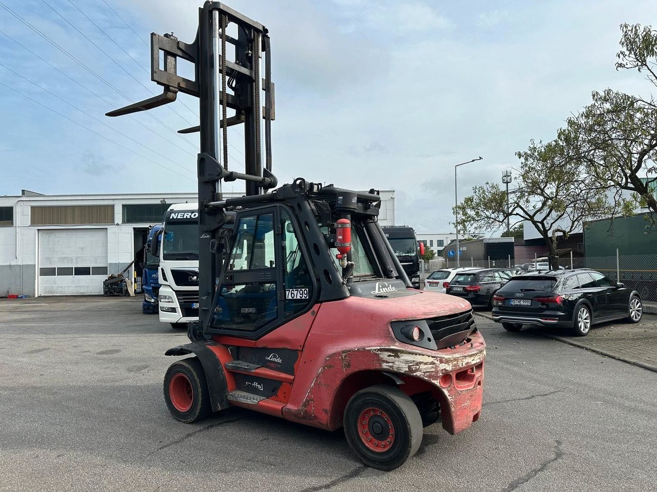 Linde H80D -03/900 Klima/Rückfahrkamera Linde H80D -03/900 Klima/Rückfahrkamera - Diesel forklift: picture 4 Linde H80D -03/900 Klima/Rückfahrkamera Linde H80D -03/900 Klima/Rückfahrkamera - Diesel forklift: picture 4