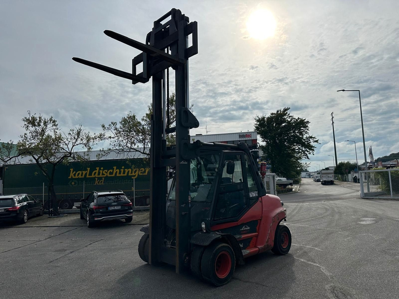 Linde H80D -03/900 Klima/Rückfahrkamera Linde H80D -03/900 Klima/Rückfahrkamera - Diesel forklift: picture 2 Linde H80D -03/900 Klima/Rückfahrkamera Linde H80D -03/900 Klima/Rückfahrkamera - Diesel forklift: picture 2