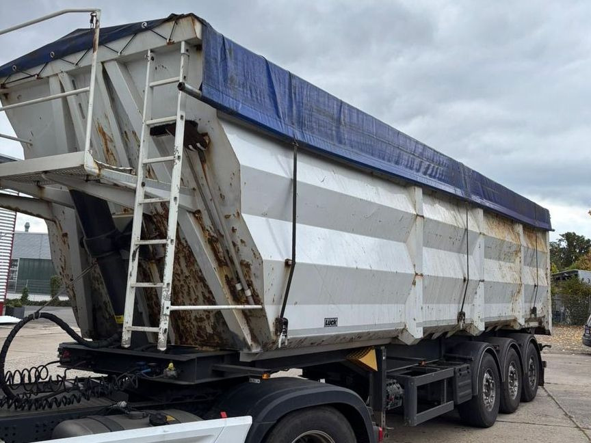Lück SKF 35 60m³ Liftachse/Plane - Tipper semi-trailer: picture 3 Lück SKF 35 60m³ Liftachse/Plane - Tipper semi-trailer: picture 3