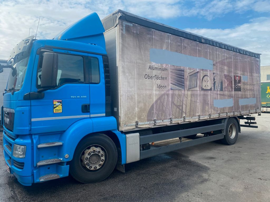 MAN 18.400 8m Lang/10t Nutzlast/2 Stück - Curtainsider truck: picture 4 MAN 18.400 8m Lang/10t Nutzlast/2 Stück - Curtainsider truck: picture 4