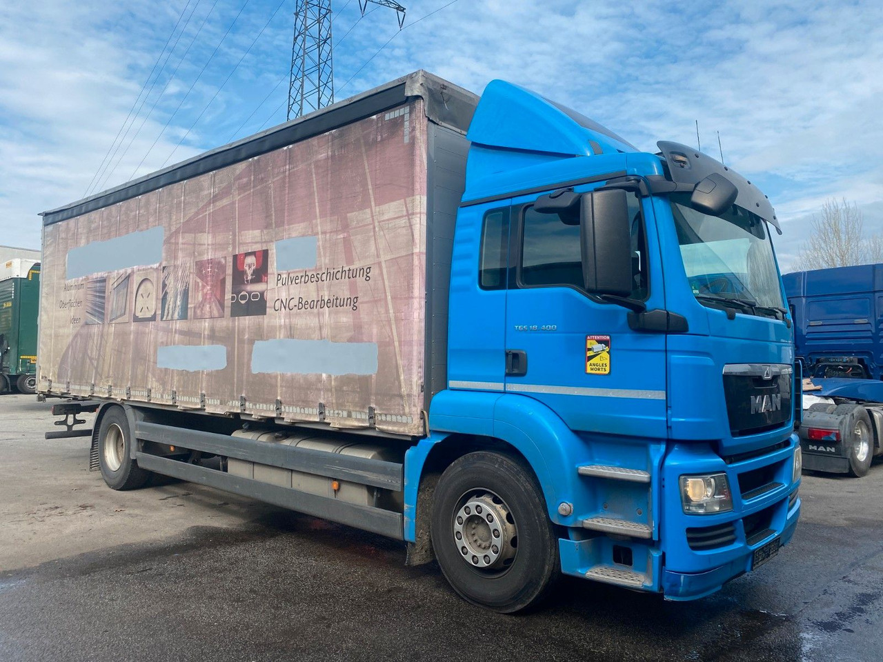 MAN 18.400 8m Lang/10t Nutzlast/2 Stück MAN 18.400 kein 18.440 2 x - Curtainsider truck: picture 2 MAN 18.400 8m Lang/10t Nutzlast/2 Stück MAN 18.400 kein 18.440 2 x - Curtainsider truck: picture 2