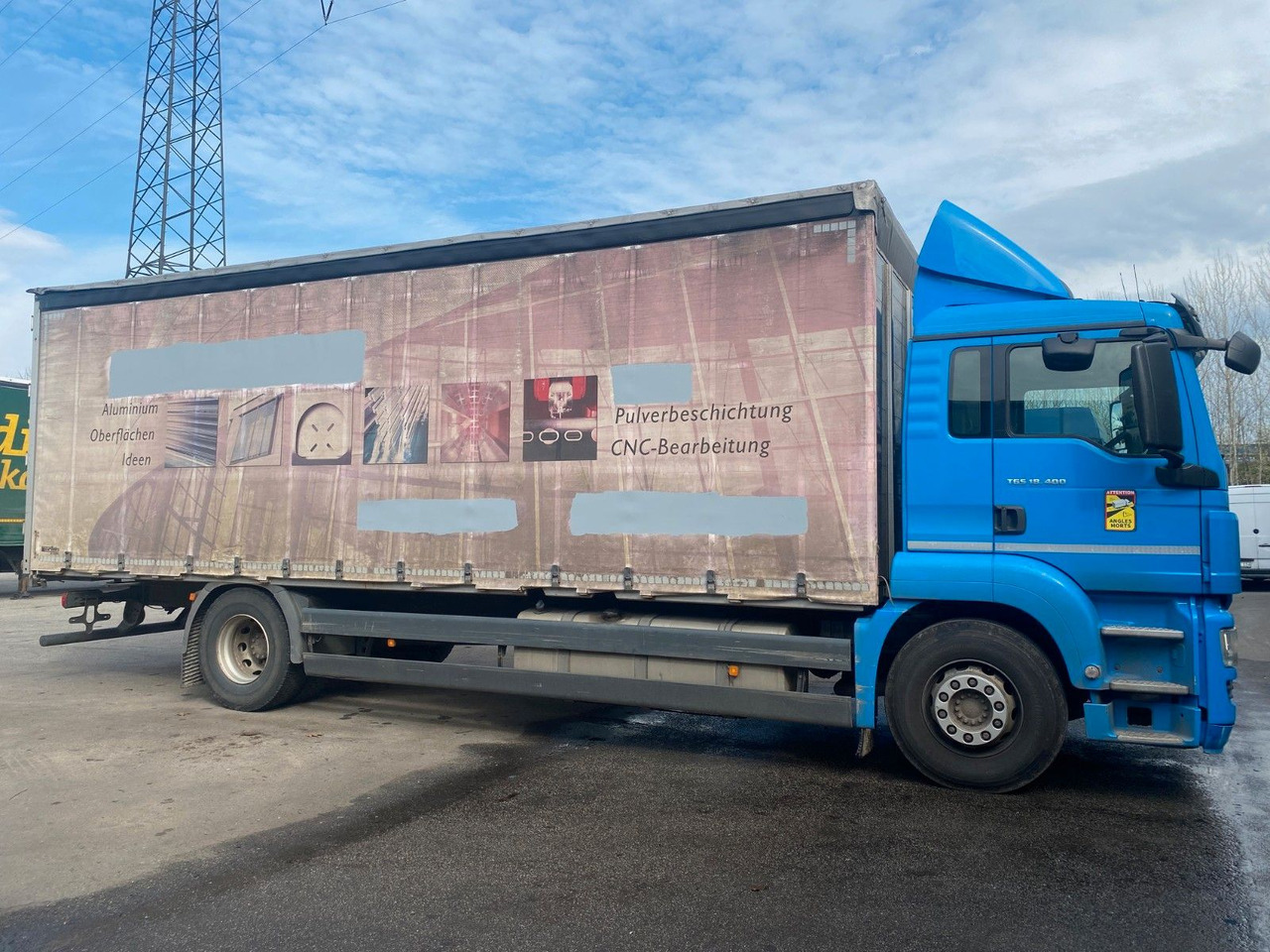 MAN 18.400 8m Lang/10t Nutzlast/2 Stück MAN 18.400 kein 18.440 2 x - Curtainsider truck: picture 3 MAN 18.400 8m Lang/10t Nutzlast/2 Stück MAN 18.400 kein 18.440 2 x - Curtainsider truck: picture 3