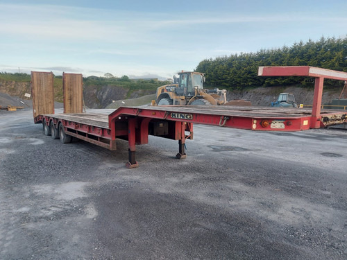 2012 King Low Loader Trailer - Low loader semi-trailer: picture 1 2012 King Low Loader Trailer - Low loader semi-trailer: picture 1