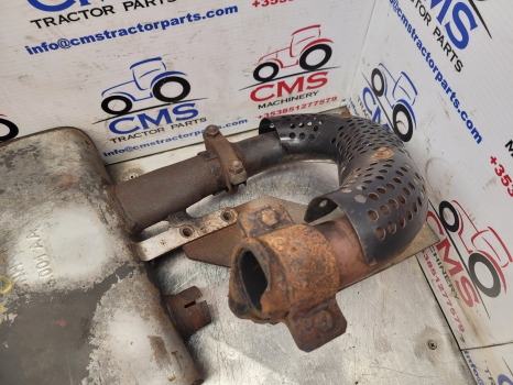 Case Jx60, Jx80 New Holland Td80d, Td60d Exhaust Box Silencer 5172649 - Muffler/ Exhaust system: picture 3 Case Jx60, Jx80 New Holland Td80d, Td60d Exhaust Box Silencer 5172649 - Muffler/ Exhaust system: picture 3