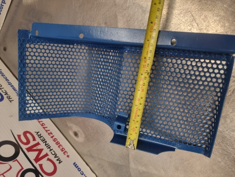 Ford 7610, 7710, 6710, Engine Side Guard, Shield Grill E0nn19n625aa11b - Grill: picture 5 Ford 7610, 7710, 6710, Engine Side Guard, Shield Grill E0nn19n625aa11b - Grill: picture 5