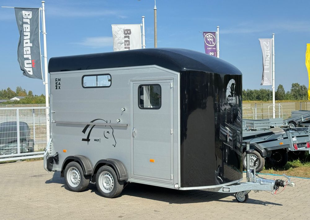 CHEVAL LIBERTÉ MultiMax przyczepa na dwa konie | duża siodlarnia | drzwi boczne | 2600 kg DMC | 380×181 cm | ALUMINIOWA | Debon | dostawa | mocna i solidna | - Horse trailer: picture 1 CHEVAL LIBERTÉ MultiMax przyczepa na dwa konie | duża siodlarnia | drzwi boczne | 2600 kg DMC | 380×181 cm | ALUMINIOWA | Debon | dostawa | mocna i solidna | - Horse trailer: picture 1