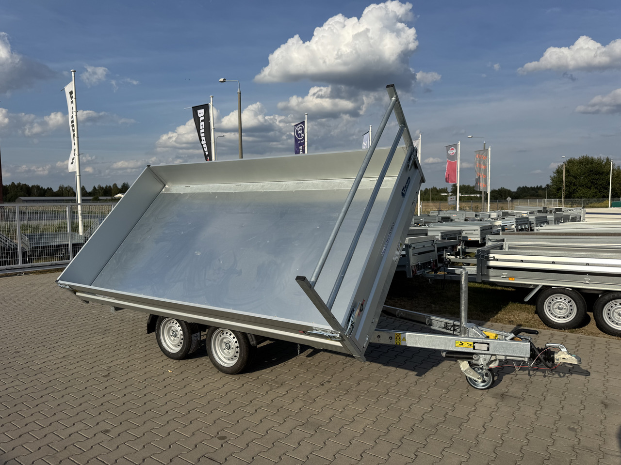 New Tipper trailer DEBON PW 3.6 Electric  360x180 cm 3.5T: picture 12