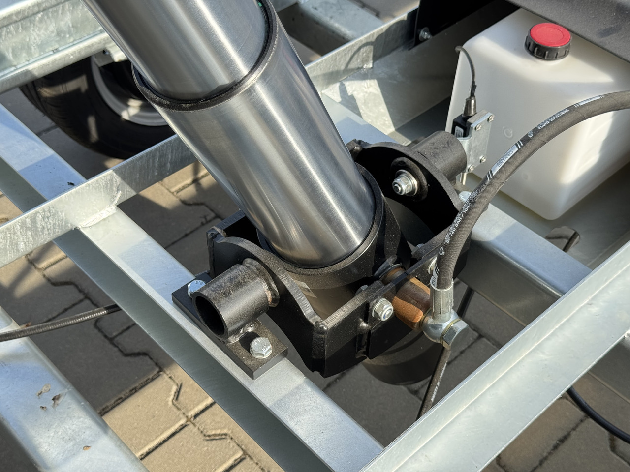 New Tipper trailer DEBON PW 3.6 Electric  360x180 cm 3.5T: picture 7