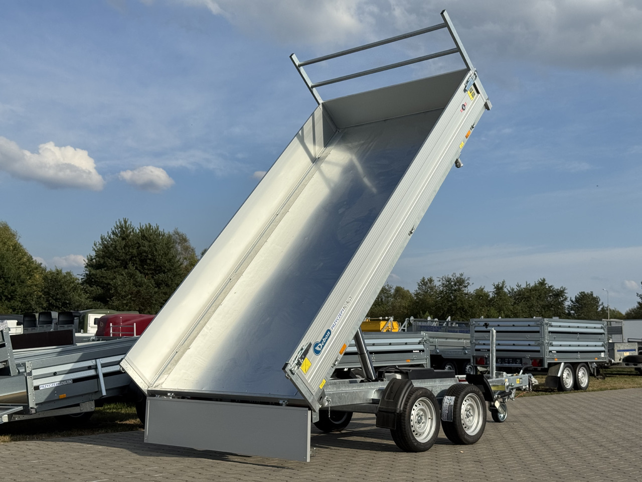 New Tipper trailer DEBON PW 3.6 Electric  360x180 cm 3.5T: picture 11