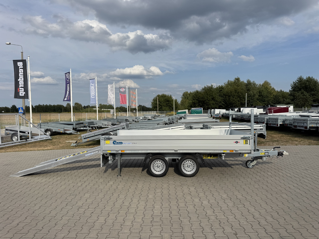 New Tipper trailer DEBON PW 3.6 Electric  360x180 cm 3.5T: picture 16