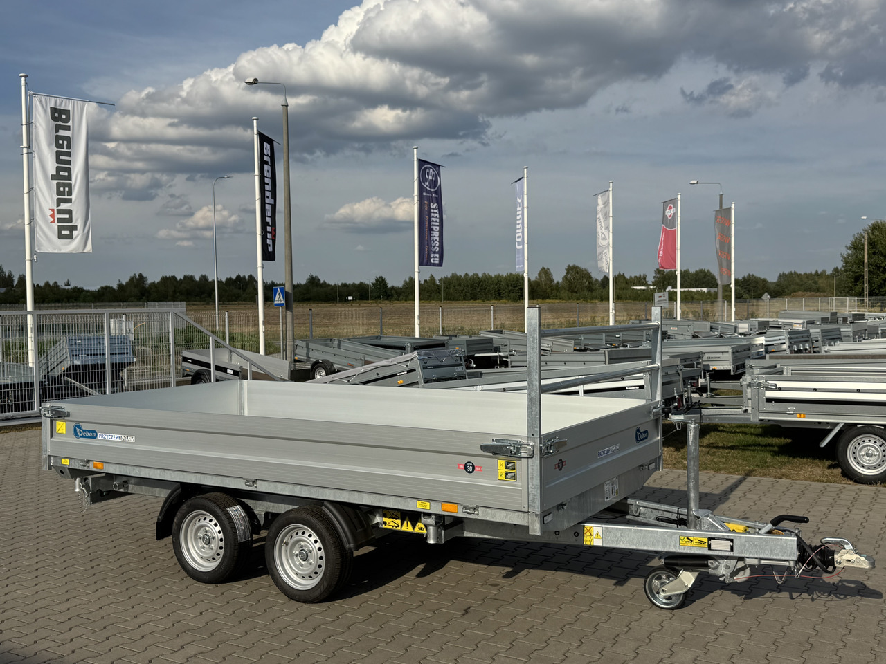 DEBON PW 3.6 Electric 360x180 cm 3.5T - Tipper trailer: picture 2 DEBON PW 3.6 Electric 360x180 cm 3.5T - Tipper trailer: picture 2