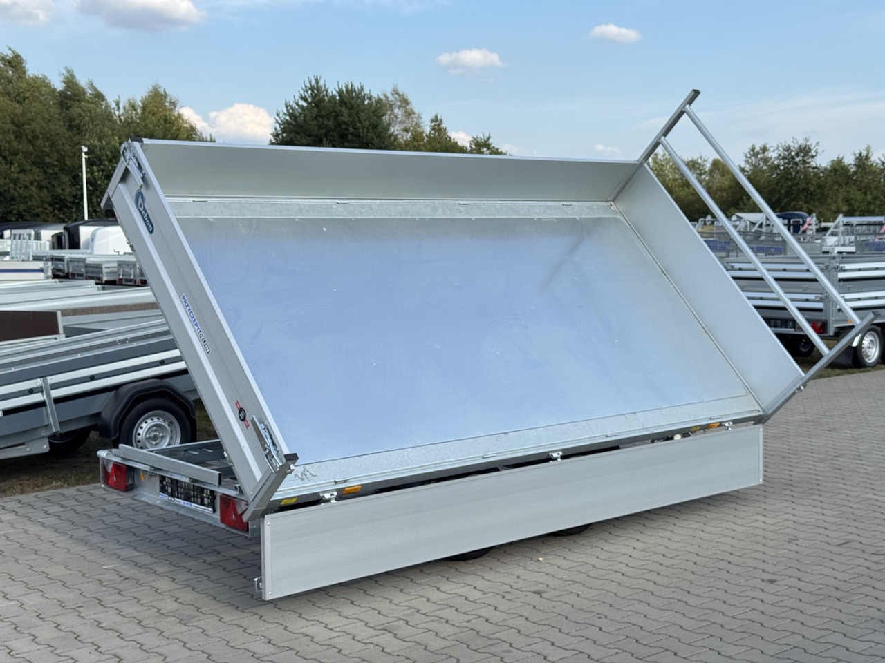New Tipper trailer DEBON PW 3.6 Electric  360x180 cm 3.5T: picture 13