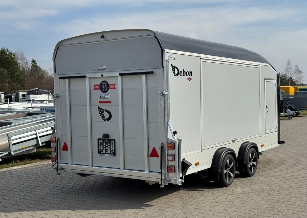 Debon C1000 - kryta laweta | 490 x 202 cm / 3500kg / felgi ALU / wciągarka elektryczna - Closed box trailer: picture 5 Debon C1000 - kryta laweta | 490 x 202 cm / 3500kg / felgi ALU / wciągarka elektryczna - Closed box trailer: picture 5