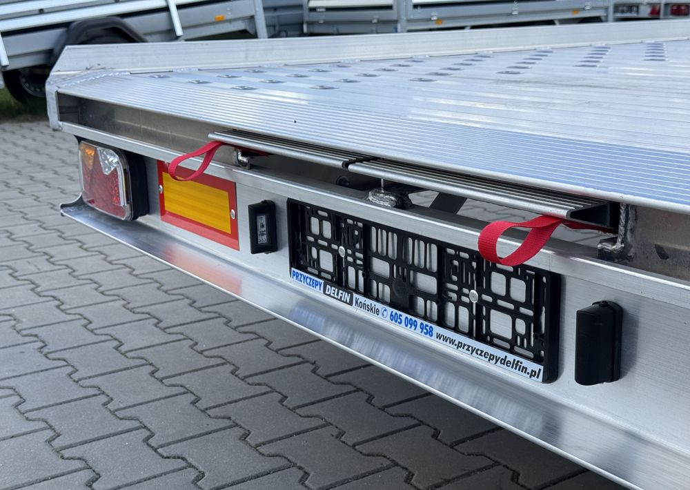 GROMEX L3-3500-6 | 600 x 210 cm / 3500 kg / lampy LED / koło zapasowe / najazdy ALU - Autotransporter trailer: picture 5 GROMEX L3-3500-6 | 600 x 210 cm / 3500 kg / lampy LED / koło zapasowe / najazdy ALU - Autotransporter trailer: picture 5